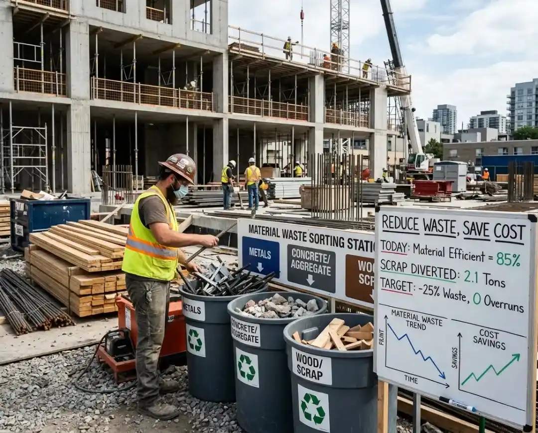 Reduce Material Waste & Cost Overruns